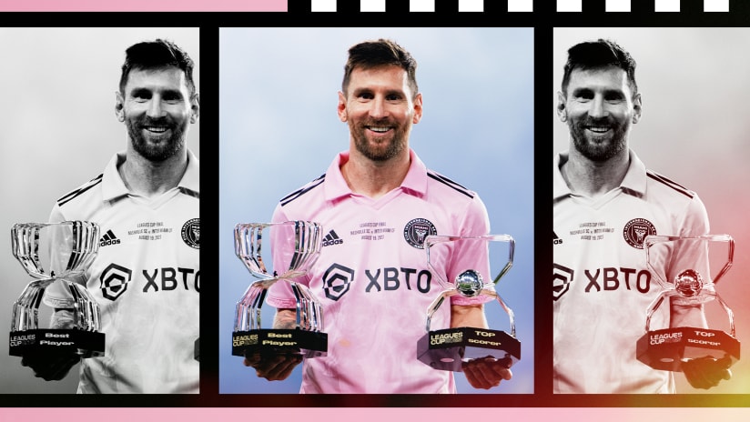 Lionel Messi - Leagues Cup - 2023 reflect